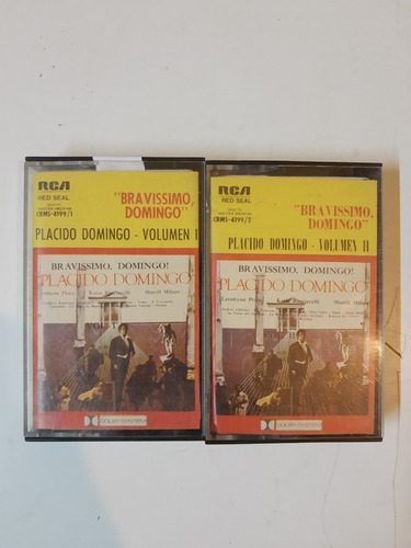 Ca 0086 - Bravissimo Domingo - Placido Domingo - Vol. 1 Y 2