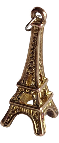 Dije Torre Eiffel Metal Dorado