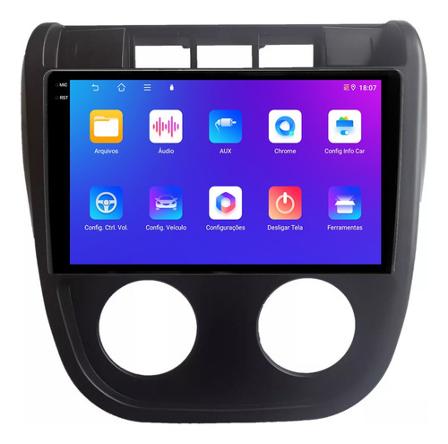 Multimidia Vw Spacefox 03/09 9p Android Carplay 4/64gb + Ré
