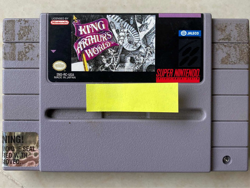 Super Nintendo King Arthurs World