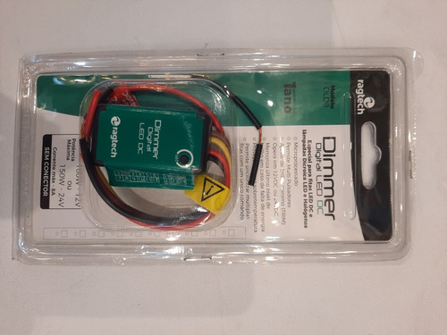 Imagem 2 de 4 de Dimmer Dld8 Digital Led Dc Para Fita Led 12v-100w/24v-150w
