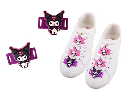 Kuromi Accesorio Zapatillas Pasadores Sanrio My Melody