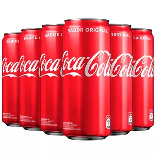 Coca Cola Lata 354ml Sabor Original Pack X6 Gaseosa