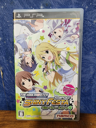 Jogo - The Idolmaster Shiny Festa: Groovy Tune - Sony Psp