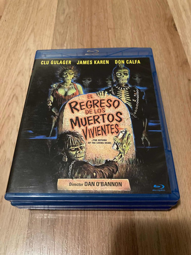 Blu Ray Return Of The Living Dead Terror Zombie