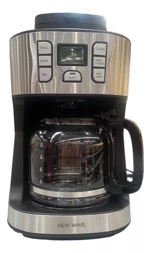  VINCI RDT Cafetera de 12 tazas, con tecnología patentada de  cabezal de pulverización giratoria, ajuste de floración, preparación para  pausa, cafetera eléctrica totalmente programable de acero inoxidable :  Hogar y Cocina