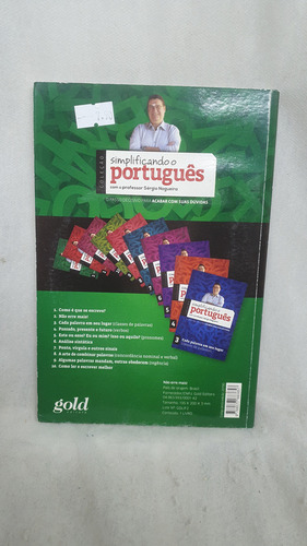 Livro Simplificando Português 2 - Não Erre Mais! + Dvd - Professor Sérgio Nogueira (Usado)