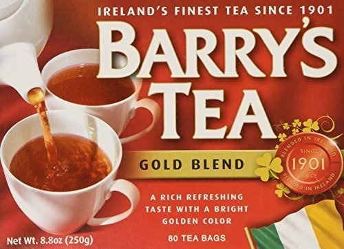 Caja De Tè Barry's Tea Gold Blend 80 Unidades (paquete De 2