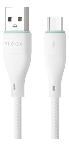 Cable Micro Usb 2.4a Acordonado 1 Metro Bloox