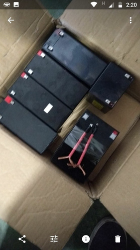Pila Bateria 12v 7ah Y 9ah Con Terminales Para Motos Y Ups