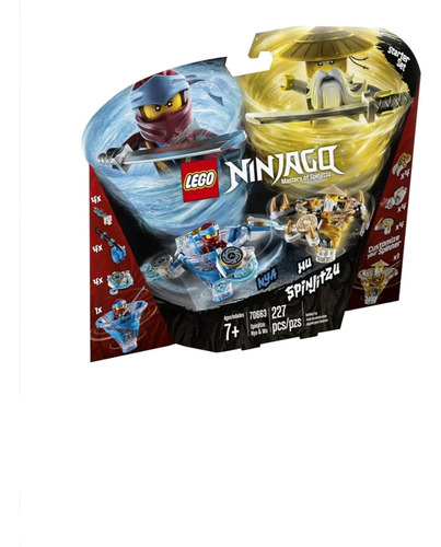Lego Ninjago Kit Spinjitzu Nya & Wu Último Disponible (Usado)