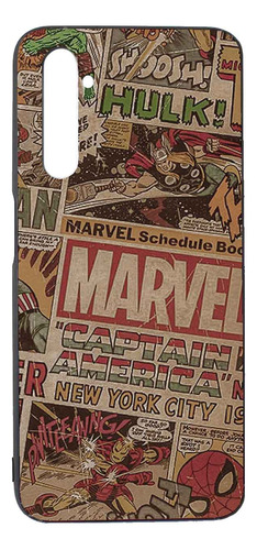 Funda Protector Para Realme 6 Pro Marvel Comics