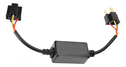 2 X H4 Led Faro Decodecoder Radio Anti-interferencia