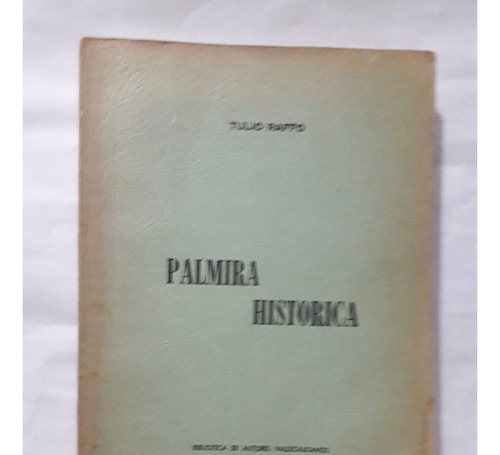 Palmira Histórica / Por Tulio Raffo