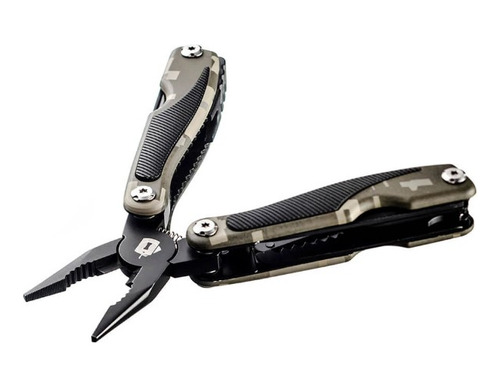 Multitool Precision Invictus 9 Funções Alicate Tático Trilha Cor Digital