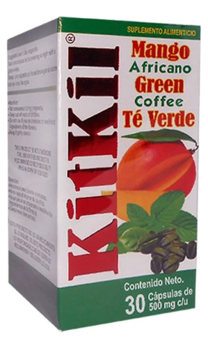 Kitkil 30 Caps 500mg C/u 2 Pack Ultradvanc3 Naturaleza Verde