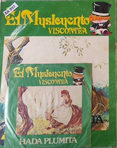 Vinilo Single Del Cuento Hada Plumita Más Libro(aa997