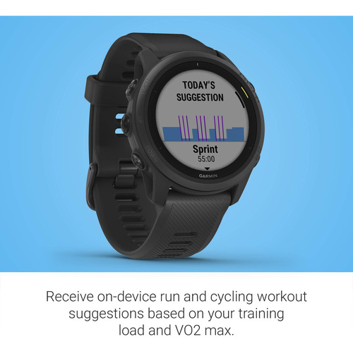 Reloj Gps Para Correr Garmin Forerunner 745 Negro
