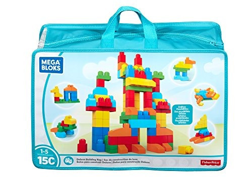 Bolsa De Construcción Mega Bloks Deluxe De 150 Piezas