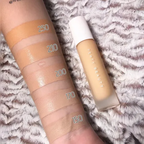 Cores base sales fenty beauty