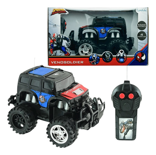 Carrinho De Controle Remoto Venosoldier Capitão America 9404