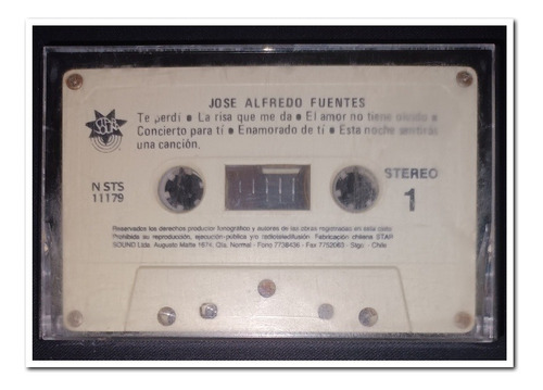 Cassette Jose Alfredo Fuentes