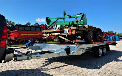Trailer Temared Carplataform 3000 Kg 4.50 X 2.10 Mts C/freno