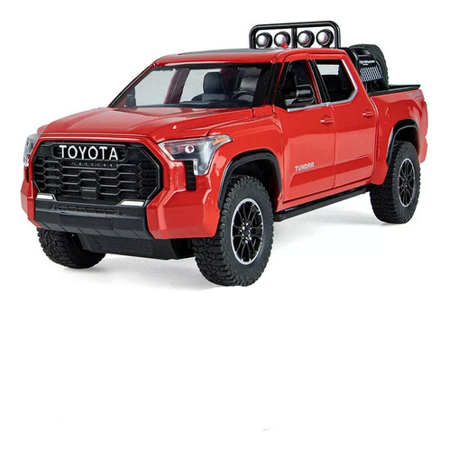 Toyota Tundra Pickup Miniatura Metal Coche Luz Sonido-c Cn