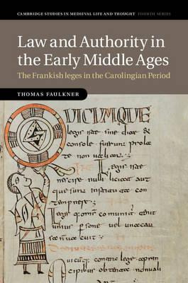 Libro Law And Authority In The Early Middle Ages : The Fr...