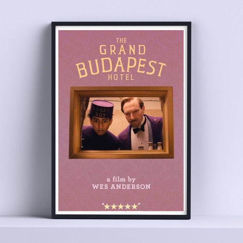 Cuadro The Grand Budapest Hotel 30x40cm Listo P Colgar