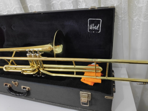 Trombone Sib Pistos Weril F670 Longo - Original Completo -  