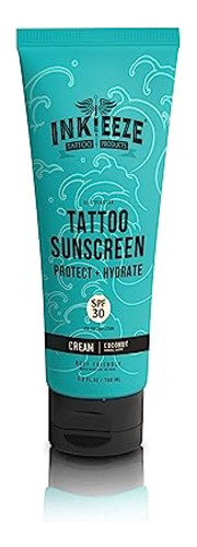 Tinta De Tatuaje  Ink-eeze Crema Protectora Solar Para Tatua