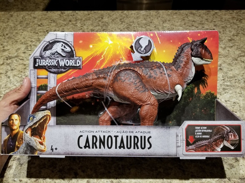 Carnotauro Envío Gratis Fallen Kingdom Jurassic World Mattel