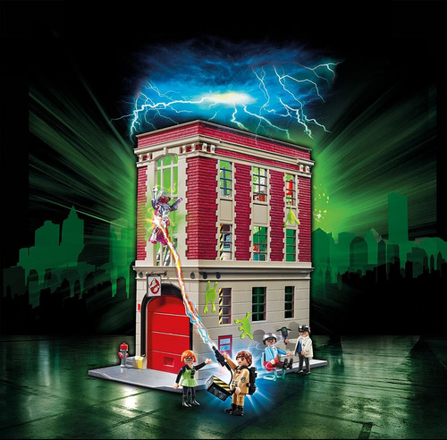 Playmobil Ghostbusters: Cuartel Parque De Bomberos