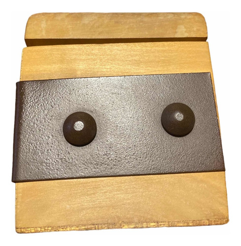Cajita De Madera Con Herreria