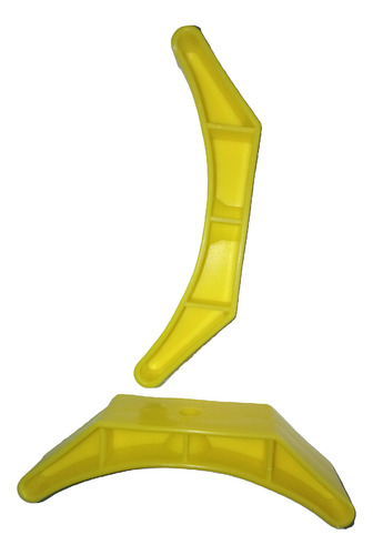 Gimnasio Soporte Plastico Amarillo Para Mancuerna 8 Piezas Amarillo