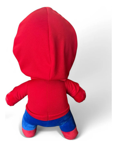 Peluche Spiderman Hombre Araña Spidey Colgante Capucha Niño