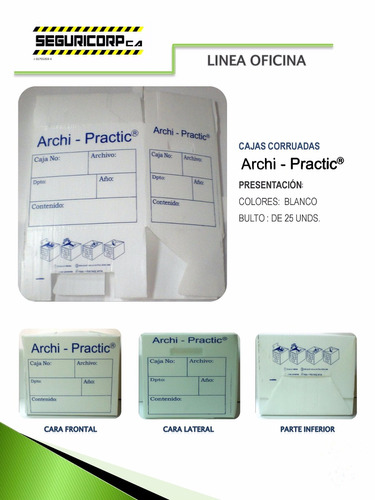 Archicomodo Archi Practic Cajas Plasticas Para Archivar