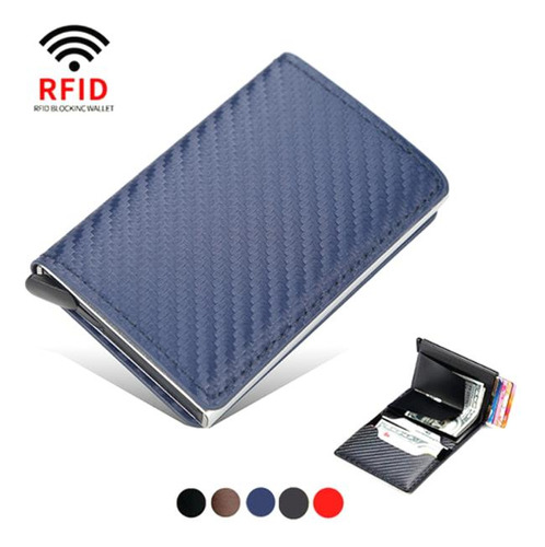 Cartera Mágica Nuevo Tarjetero Para Hombre, Rfid, Antirrobo