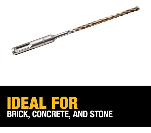 Broca Dewalt Dw5503 De Carburo De Roca Maciza Sds+ 3/16 X 4