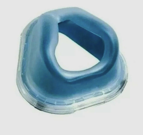 Cojín De Gel Y Solapa Azul Respironics Comfortgel Pequeño 