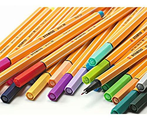 Stabilo® Point 88 Cartera, Juego De 15 Colores