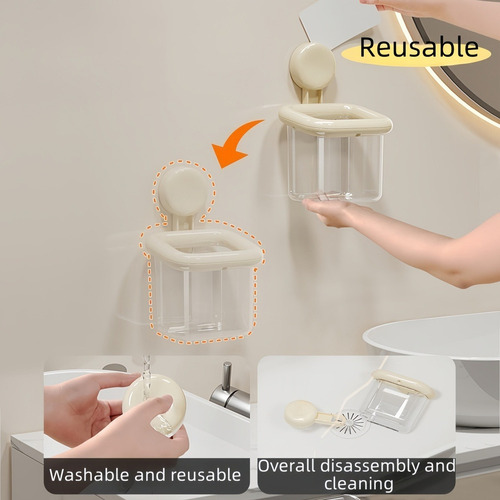 - Soporte De Almacenamiento Multifuncional Para Cepillos De
