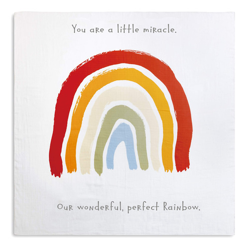 Demdaco Little Miracle Perfect Rainbow - Manta Infantil (18.
