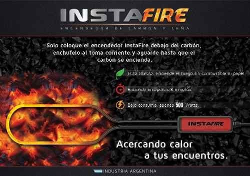 Imagen 6 de 6 de Encendedor Electrico De Fuego Rapido Parrilla Carbon Leña