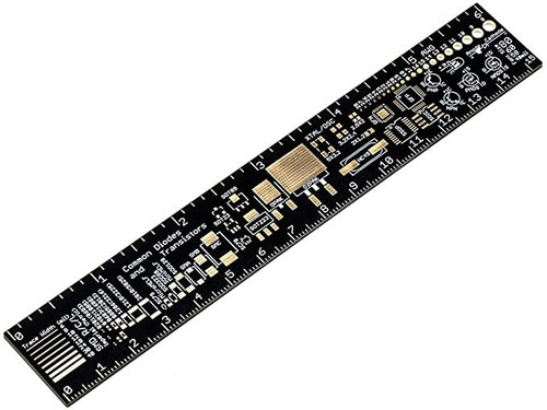 Regla Pcb Para Ingenieros En Electronica 15 Cms