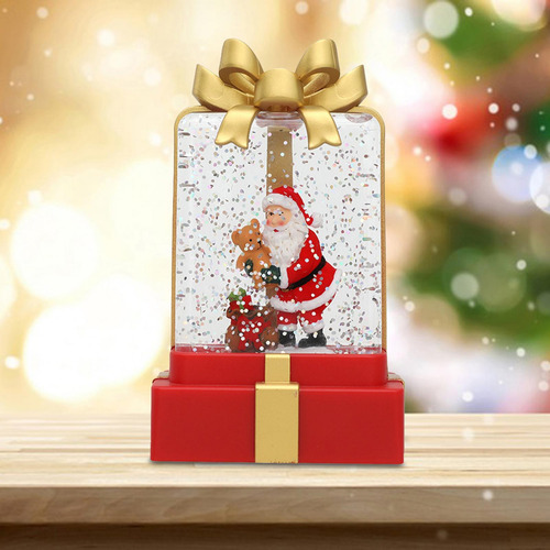 Linterna Navideña De Papá Noel Para Árbol De Navidad,