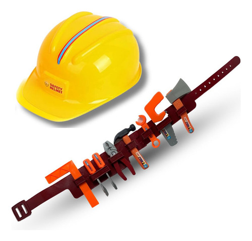 Juguete De Construcción Con Casco: Set Completo