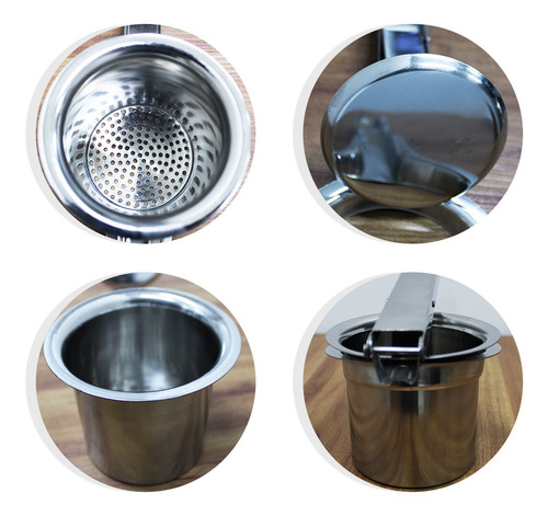 Espremedor Amassador Batata Purê Aço Inox Original Classic