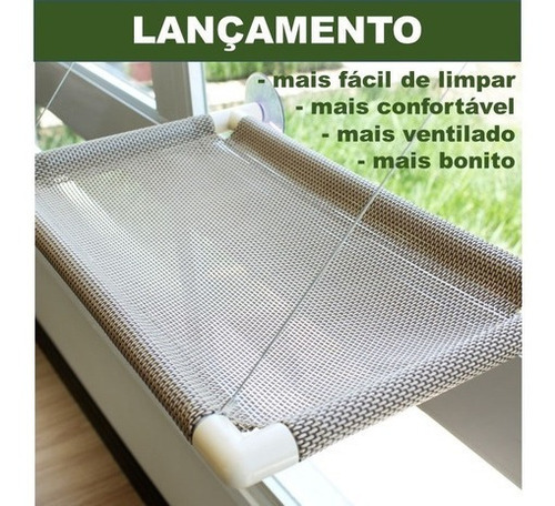 Imagem 5 de 8 de Cama Rede Para Gato Catbed Aloha King Novo Material